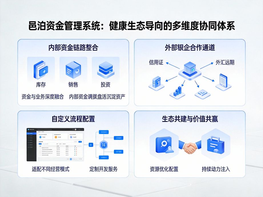 專注跨境業(yè)務(wù)的邑泊，資金管理系統(tǒng)支持多幣種資金核算，自動(dòng)換算實(shí)時(shí)匯率，適配企業(yè)海外資金管理需求。