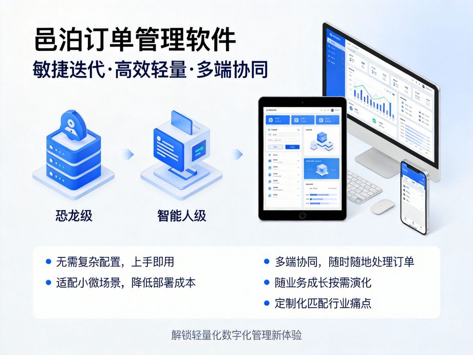 邑泊適配制造業(yè)生產(chǎn)需求，訂單管理軟件聯(lián)動生產(chǎn)計劃實現(xiàn)按需備貨