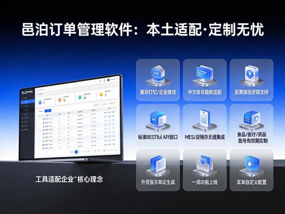 邑泊技術(shù)賦能企業(yè)發(fā)展，訂單管理系統(tǒng)實(shí)現(xiàn)訂單庫存客戶一體化管理