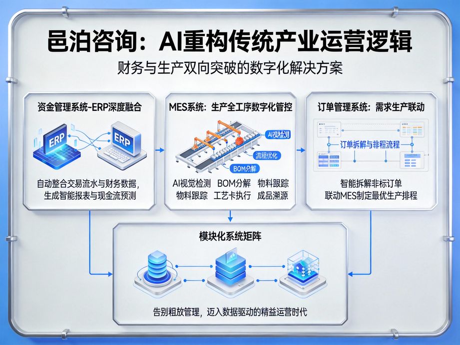 邑泊咨詢：AI驅(qū)動五金OMS管理軟件，讓企業(yè)管理更科學更高效
