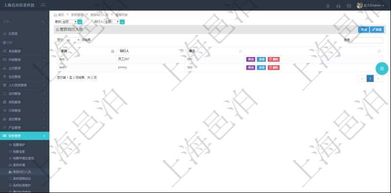 在項目管理軟件財務管理系統(tǒng)中，通過差旅同行人員查詢，可以查到一次差旅申請中所有同行人員，及任意一個人員參與的差旅同行人員申請記錄與備注信息。