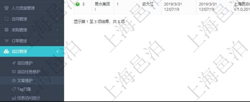 在項(xiàng)目管理軟件里可通過(guò)項(xiàng)目管理系統(tǒng)查詢返回文章維護(hù)列表信息，比如：參考ID、作者、錄入時(shí)間、更新時(shí)間、標(biāo)題、封面圖片、跳轉(zhuǎn)URL、摘要、分類、標(biāo)簽、是否隱藏、文章類型等。項(xiàng)目文章提供了一種wiki模式的知識(shí)庫(kù)，用戶可以簡(jiǎn)單快速的建立文章之間的引用鏈接。