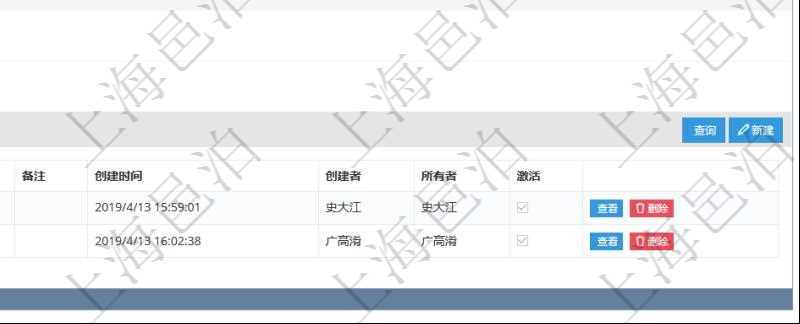 項目管理軟件會計管理模塊法人維護(hù)查詢還可以關(guān)聯(lián)查詢更多相關(guān)資料，比如法人賬戶列表：賬戶名稱、賬戶代碼、備注、創(chuàng)建時間、創(chuàng)建者、所有者、激活狀態(tài)等。